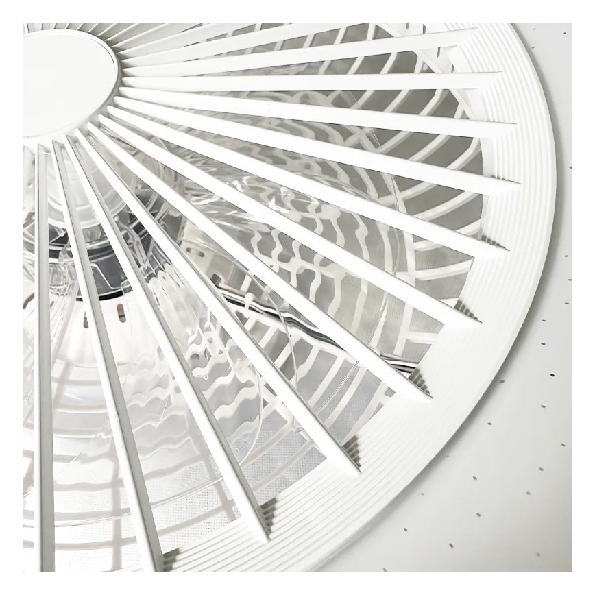 LED Hämardatav laeventilaator valgustiga OPAL LED/72W/230V 3000-6500K + kaugjuhtimispult