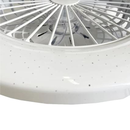 LED Hämardatav laeventilaator valgustiga STAR LED/48W/230V 3000-6500K + kaugjuhtimispult