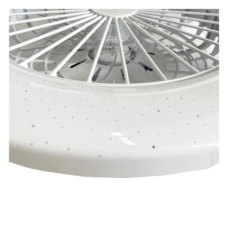 LED Hämardatav laeventilaator valgustiga STAR LED/48W/230V 3000-6500K + kaugjuhtimispult
