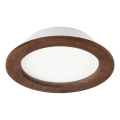 LED laevalgusti WOODY SPOT LED/16,5W/230V 4000K kirssipuu ? 18,5 cm