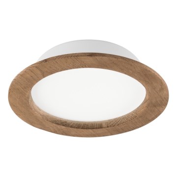 LED laevalgusti WOODY SPOT LED/16,5W/230V 4000K pähkel ? 18,5 cm