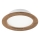 LED laevalgusti WOODY SPOT LED/16,5W/230V 4000K pähkel ? 18,5 cm