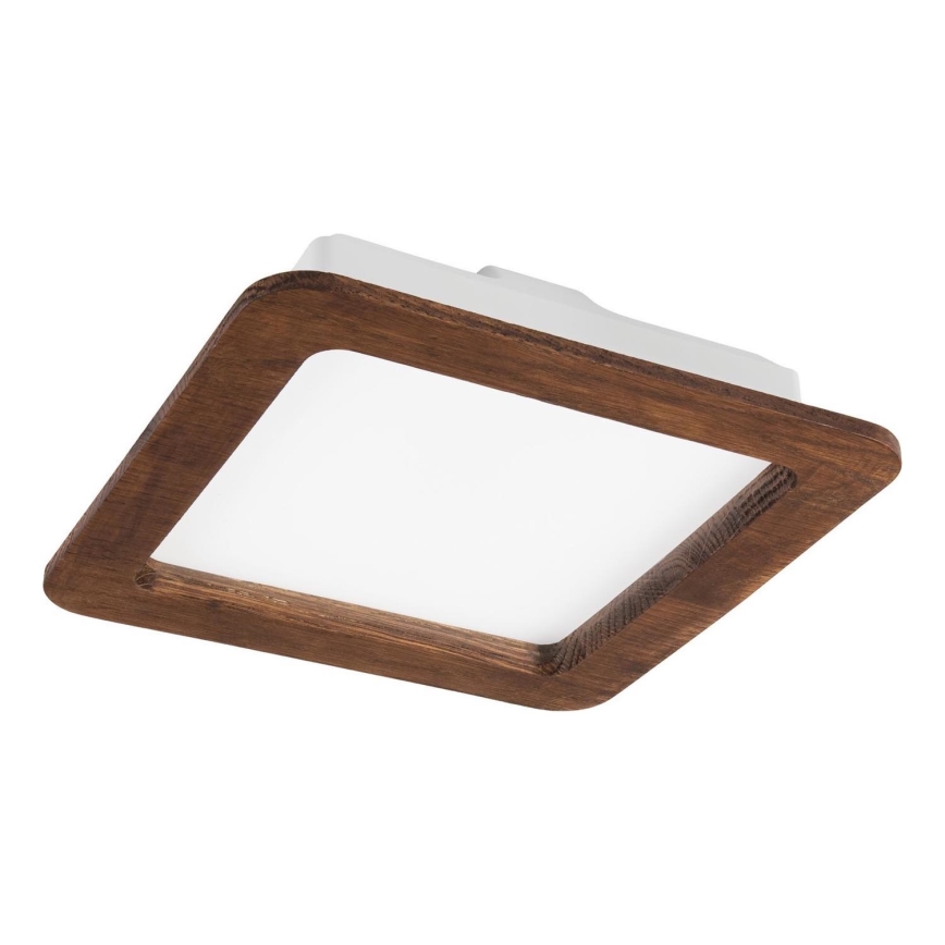 LED laevalgusti WOODY SPOT LED/17W/230V 3000K kirss 18,5x18,5 cm