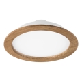 LED laevalgusti WOODY SPOT LED/23,5W/230V 4000K pähkel ? 23,5 cm