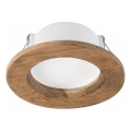 LED laevalgusti WOODY SPOT LED/5,5W/230V 4000K pähkel ? 10 cm