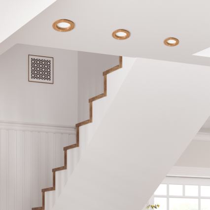 LED laevalgusti WOODY SPOT LED/5,5W/230V 4000K tamm ? 10 cm