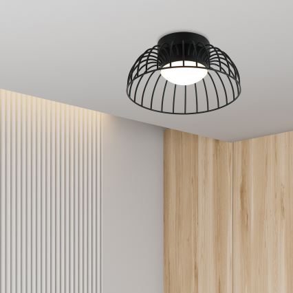 LED laeventi BETSY LED/12W/230V diameeter 25 cm musta