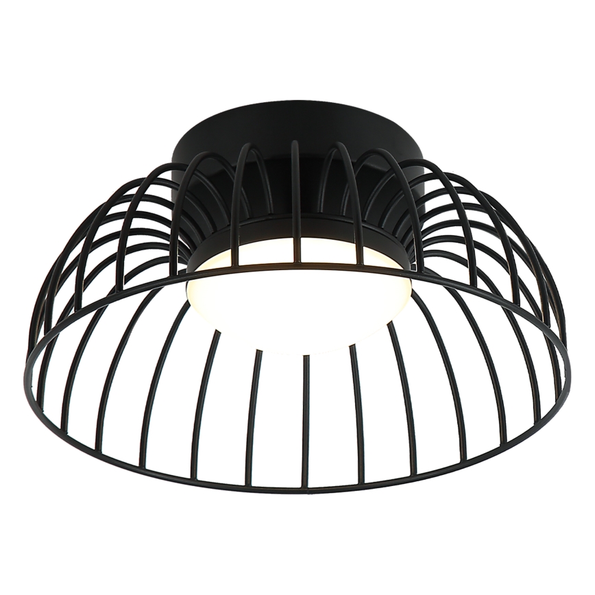 LED laeventi BETSY LED/12W/230V diameeter 25 cm musta