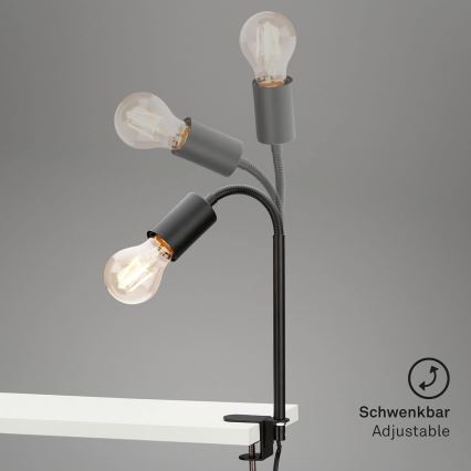 LED-lamp klambriga 1xE27/4,2W/230V 2700K must