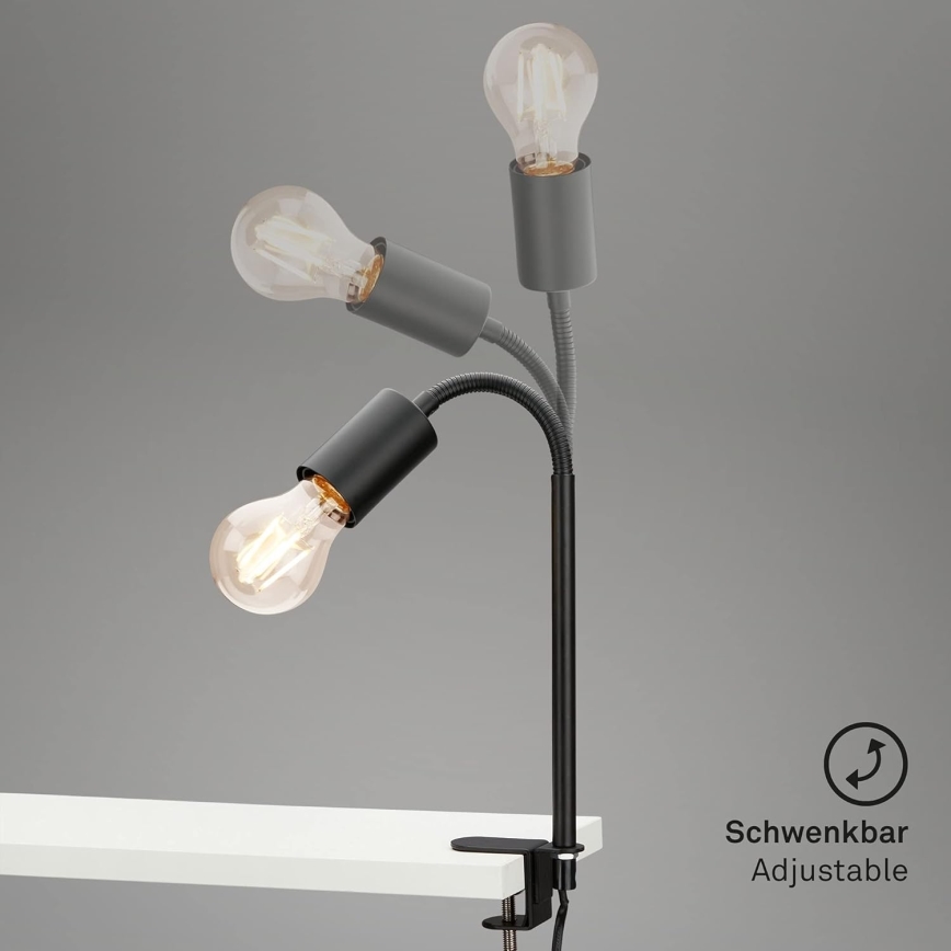 LED-lamp klambriga 1xE27/4,2W/230V 2700K must