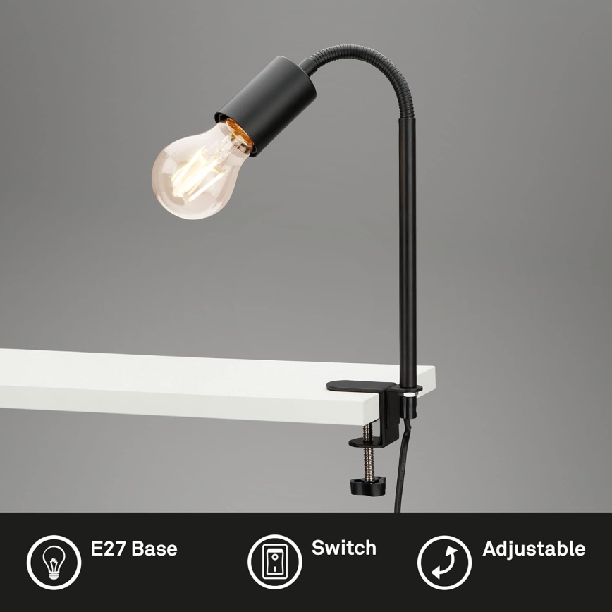 LED-lamp klambriga 1xE27/4,2W/230V 2700K must