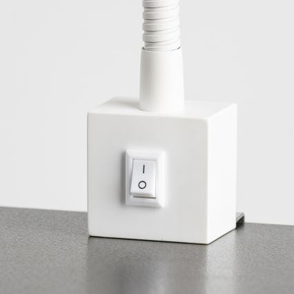 LED-lamp klambriga 1xGU10/4,7W/230V valge