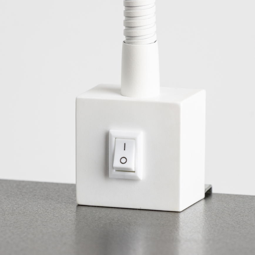 LED-lamp klambriga 1xGU10/4,7W/230V valge