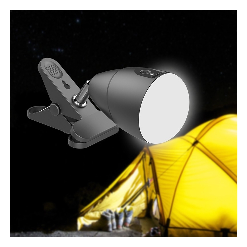 LED Lamp KLIP USB laadimisega LED/5W/5V 4000K