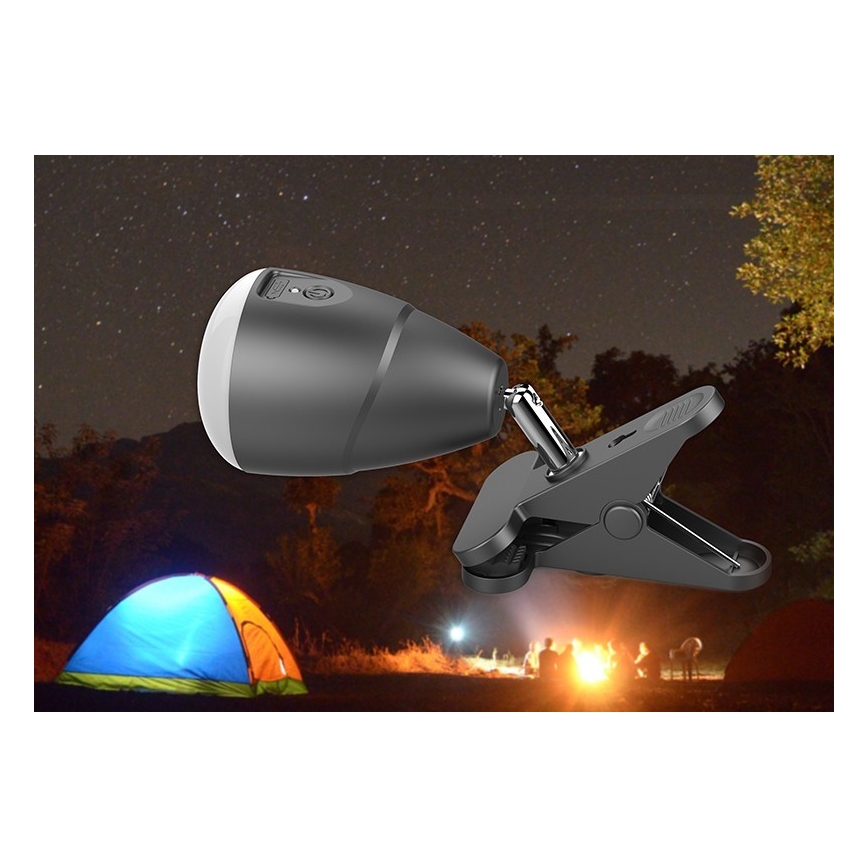 LED Lamp KLIP USB laadimisega LED/5W/5V 4000K