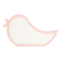 LED Laste lamp BIRD LED/12W/230V roosa