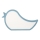 LED Laste lamp BIRD LED/12W/230V sinine