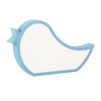 LED Laste lamp BIRD LED/12W/230V sinine