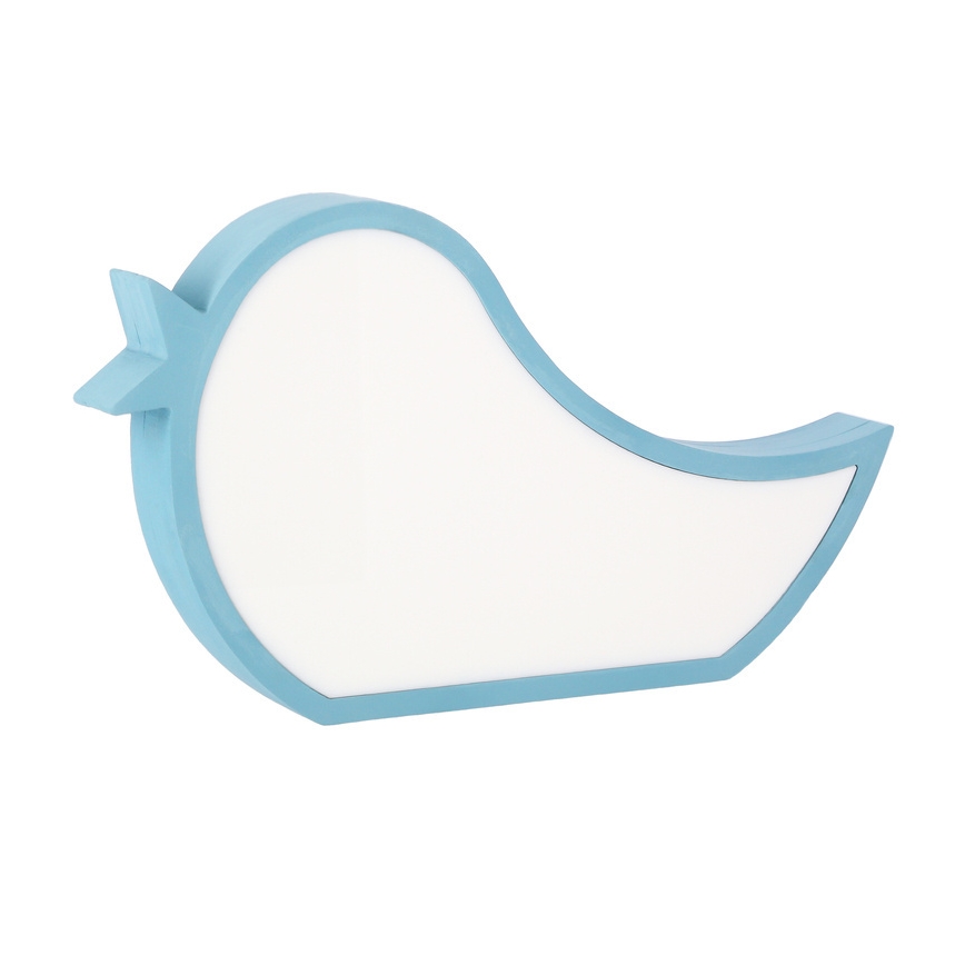 LED Laste lamp BIRD LED/12W/230V sinine