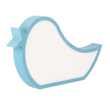 LED Laste lamp BIRD LED/12W/230V sinine