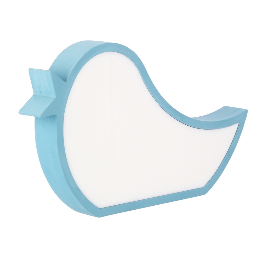 LED Laste lamp BIRD LED/12W/230V sinine