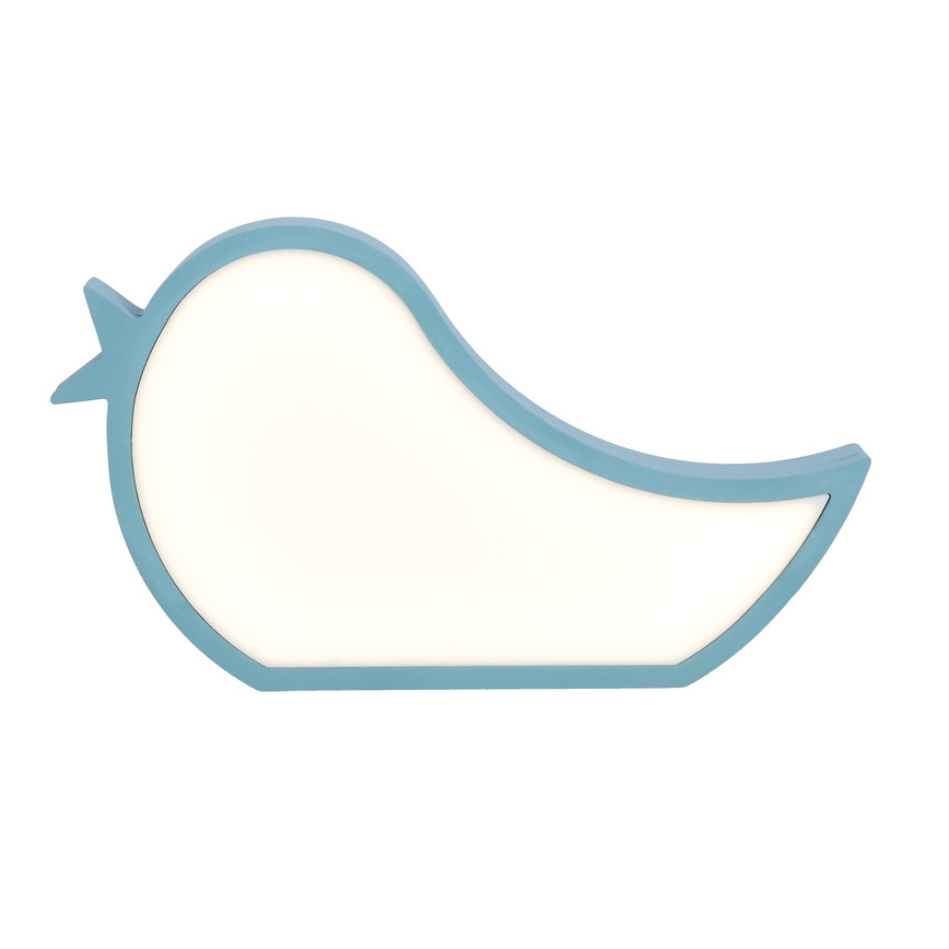 LED Laste lamp BIRD LED/12W/230V sinine