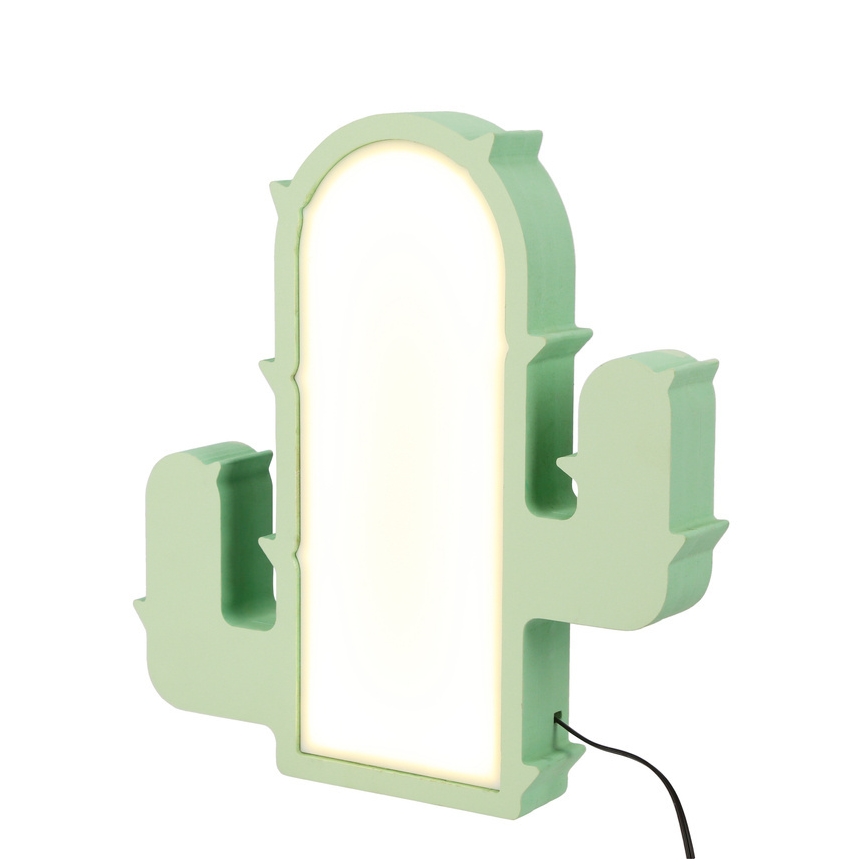 LED Laste laualamp CACTUS LED/10W/230V roheline