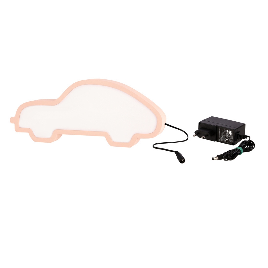 LED Laste laualamp CAR LED/11W/230V roosa
