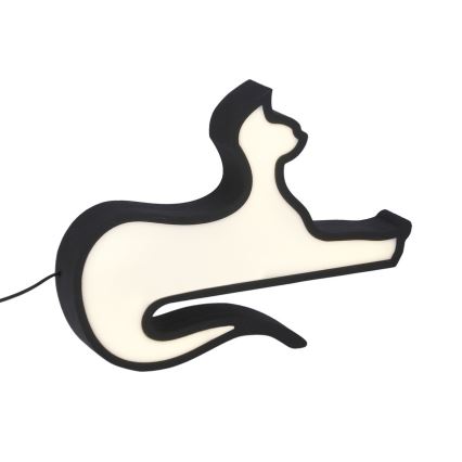 LED laste laualamp CAT LED/13W/230V must