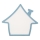 LED laste laualamp HOUSE LED/10W/230V sinine