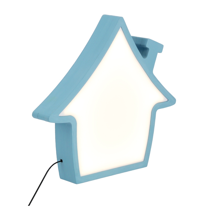 LED laste laualamp HOUSE LED/10W/230V sinine