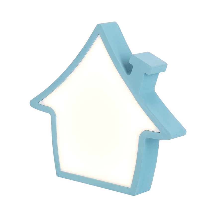 LED laste laualamp HOUSE LED/10W/230V sinine