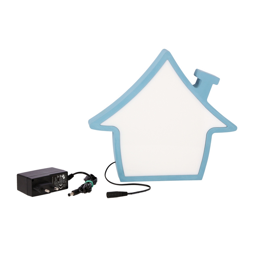LED laste laualamp HOUSE LED/10W/230V sinine