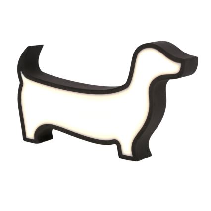 LED laste lauavalgusti DOG LED/12W/230V must