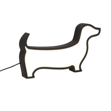 LED Laste laudlamp DOG LED/12W/230V must