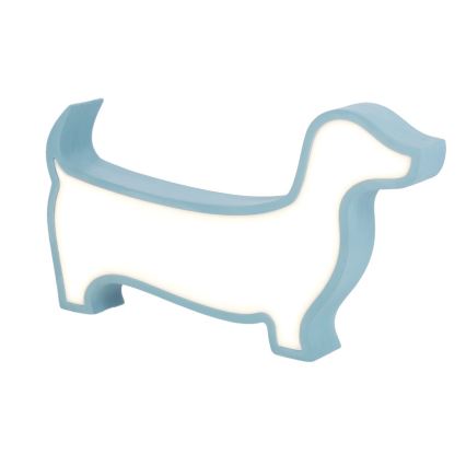 LED Laste laudlamp DOG LED/12W/230V sinine