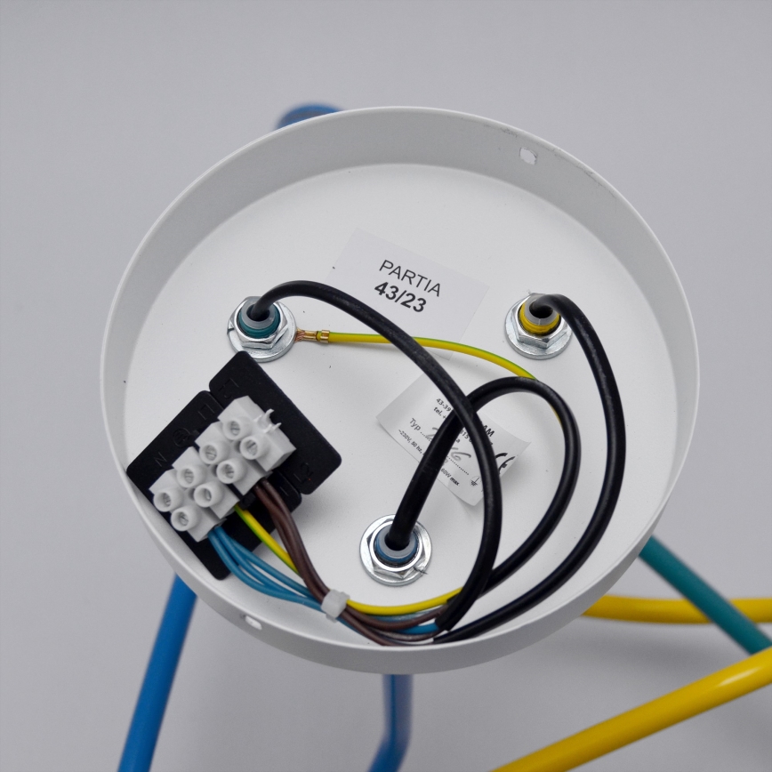 LED Laste pinnale kinnitatav lühter OXFORD 3xE27/15W/230V