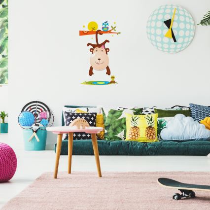 LED laste seinavalgusti MONKEY LED/0,6W/3xAAA