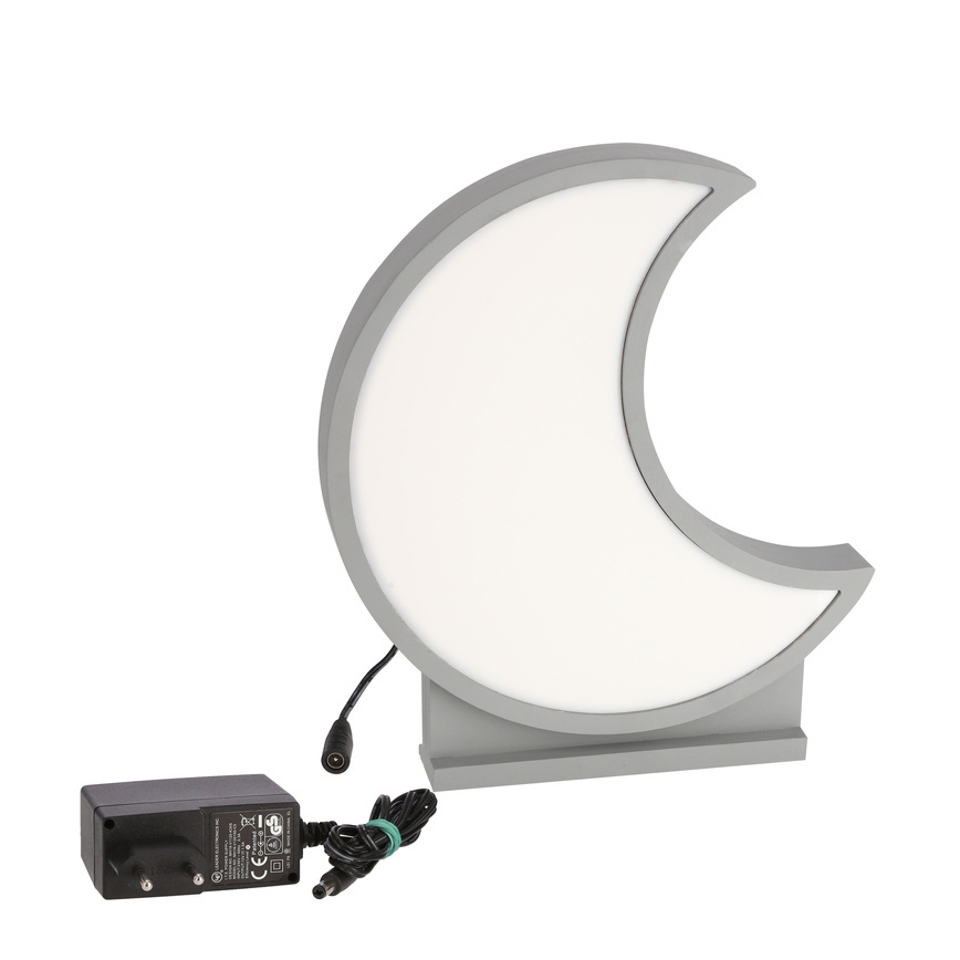 LED Lastevalgusti MOON LED/12W/230V hall