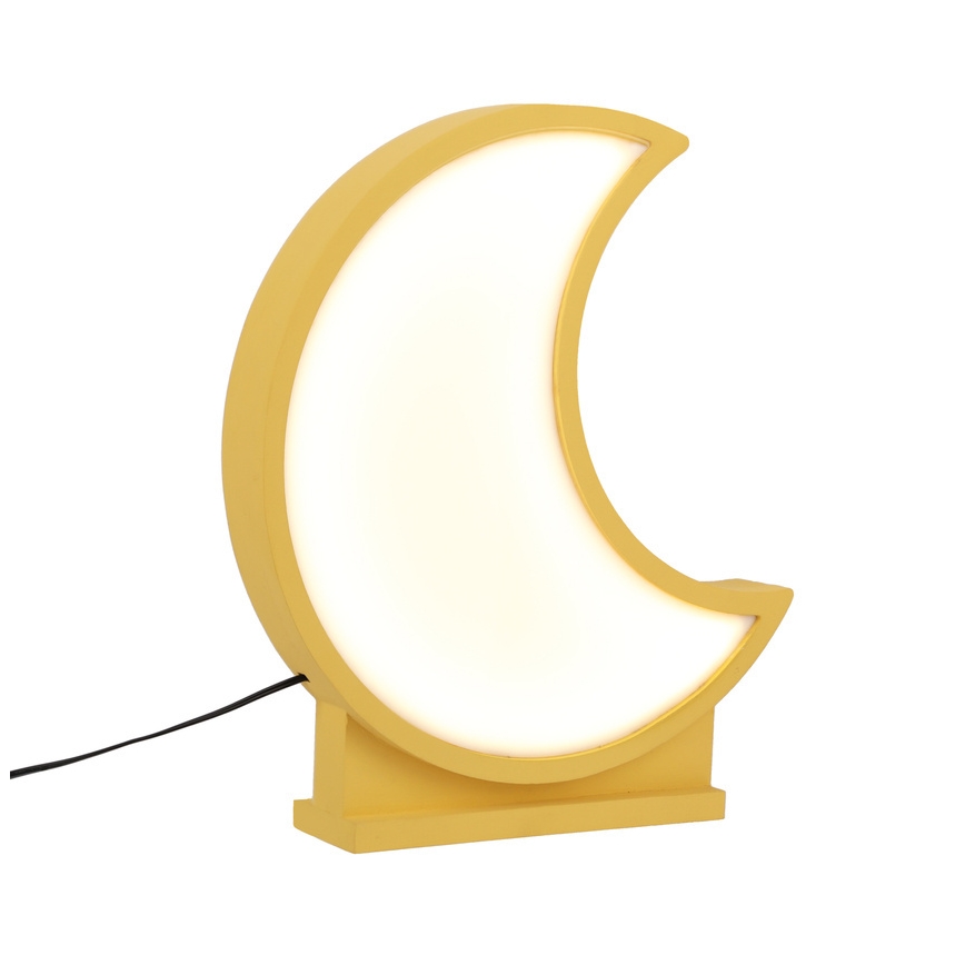 LED Lastevalgusti MOON LED/12W/230V kollane