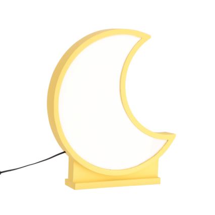 LED Lastevalgusti MOON LED/12W/230V kollane