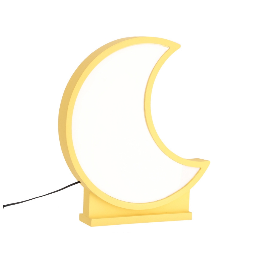 LED Lastevalgusti MOON LED/12W/230V kollane