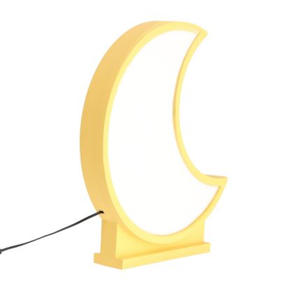 LED Lastevalgusti MOON LED/12W/230V kollane
