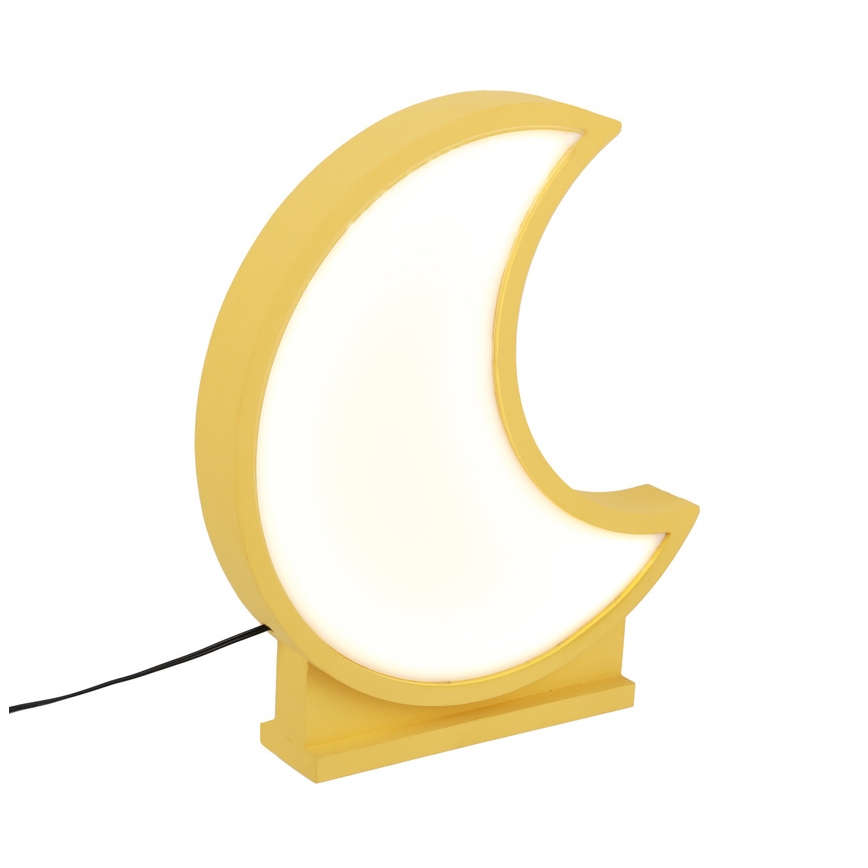 LED Lastevalgusti MOON LED/12W/230V kollane