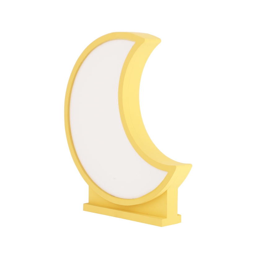 LED Lastevalgusti MOON LED/12W/230V kollane