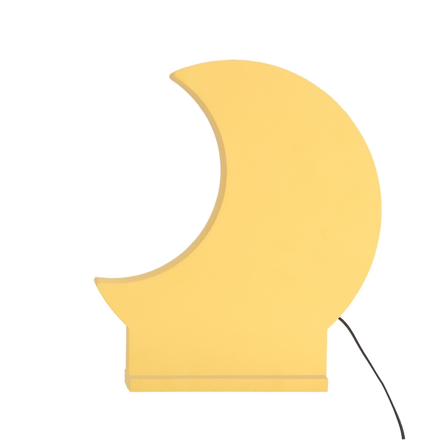 LED Lastevalgusti MOON LED/12W/230V kollane