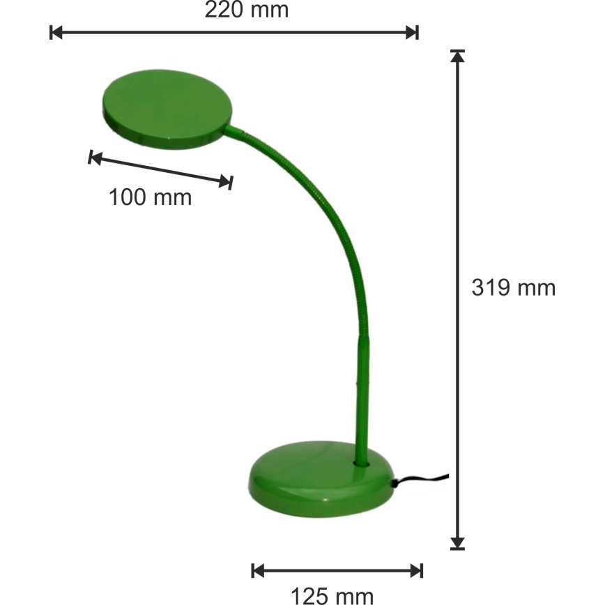 LED Laualamp ANITA LED/6W/220V