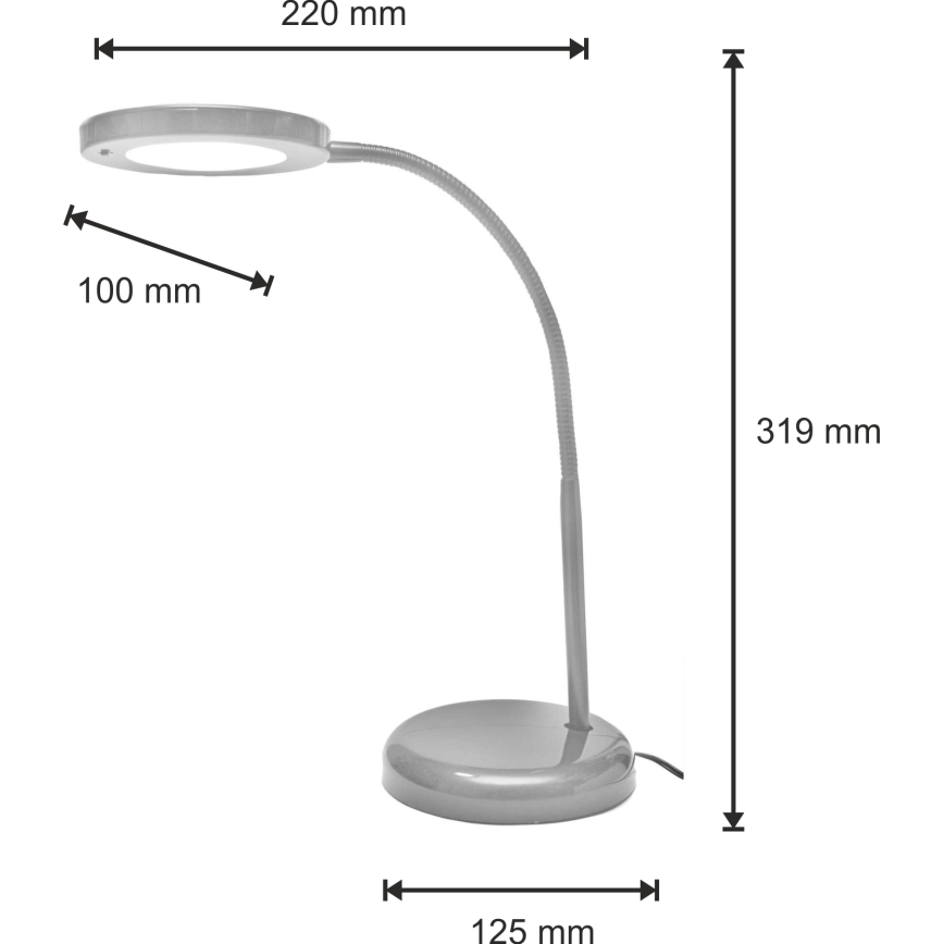 LED Laualamp ANITA LED/6W/230V