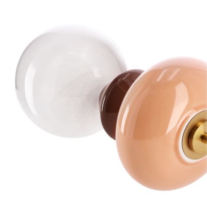 LED laualamp FLORES LED/10W/230V kuldne/oranž/pruun