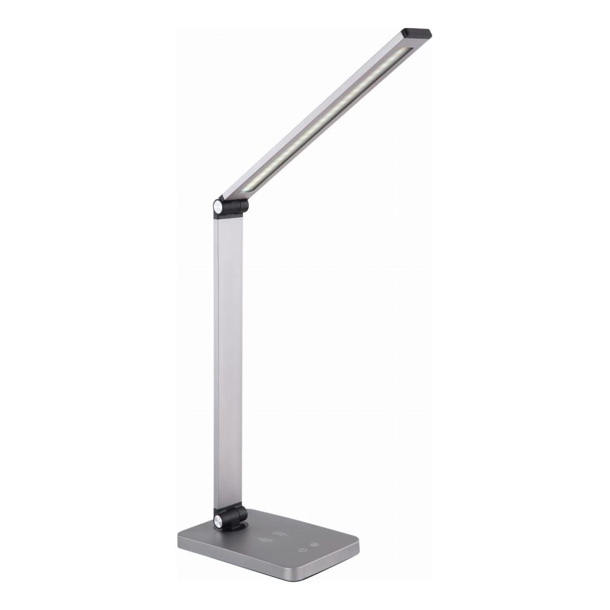 LED Laualamp juhtmevaba laadijaga LED/10W/230V 3000/4000/4500/5000/6000K matt kroom